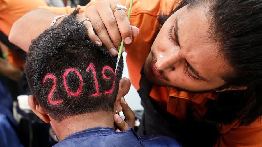 Angka 2019 menjadi spesial bagi warga untuk merayakan malam pergantian tahun
