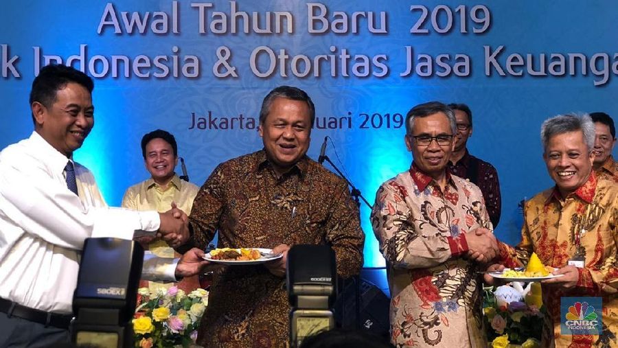 Silaturahmi bertujuan untuk memperkuat sinergei antara Bank Indonesia dengan Otoritas Jasa Keuangan.