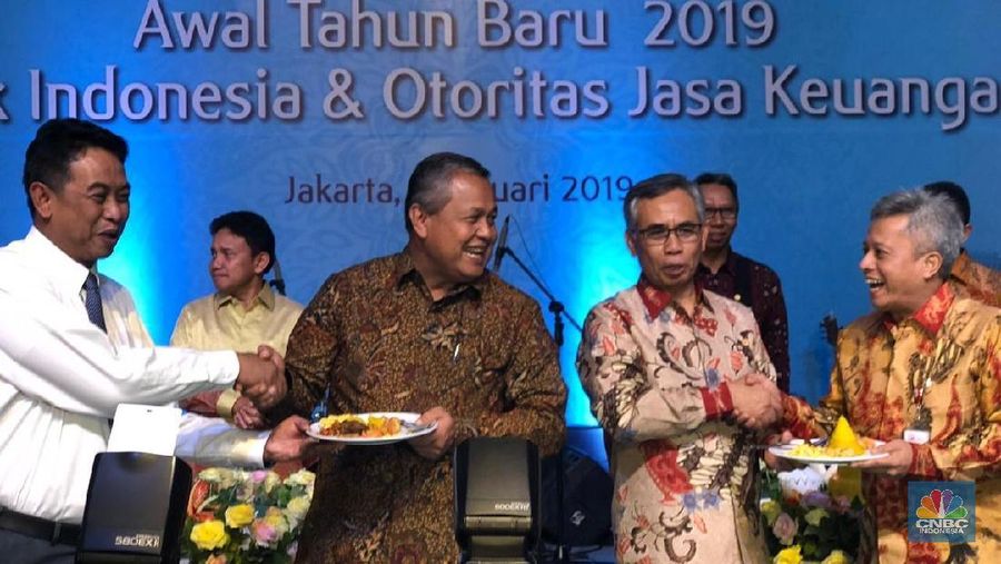 Silaturahmi bertujuan untuk memperkuat sinergei antara Bank Indonesia dengan Otoritas Jasa Keuangan.