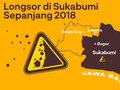 INFOGRAFIS: Longsor di Sukabumi Sepanjang 2018