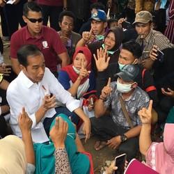 Janji Jokowi: Bangun Rumah Buat Pengungsi Tsunami Selat Sunda