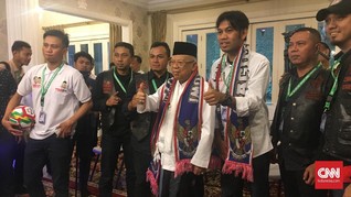 Gerindra soal Ma'ruf Amin Bobotoh: Ketua Viking Caleg Nasdem