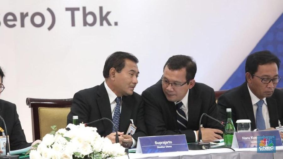 Harga saham bank BUMN, PT Bank Rakyat Indonesia (Persero) Tbk (BBRI) terus melaju.
