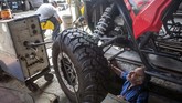 Peru bakal menjadi lokasi sepenuhnya Rally Dakar tahun ini karena Argentina, Chili, Paraguay, dan Bolivia menolak menjadi tuan rumah. (Photo by ERNESTO BENAVIDES / AFP)