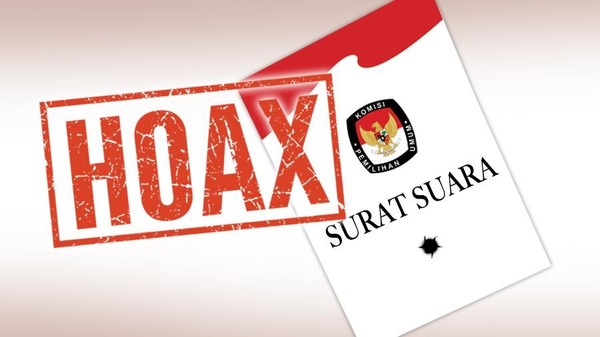 Hoax Surat Suara Tercoblos Hoax Surat Suara Tercoblos