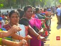 VIDEO: Protes soal Perempuan Masuk Kuil Meluas di India