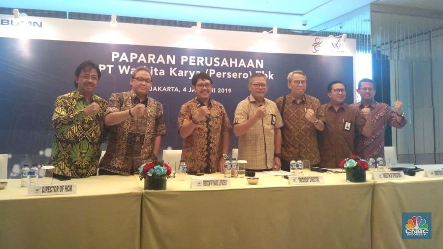 Haris menambahkan pada 2019 menargetkan pendapatan usaha sebesar Rp 54 triliun.