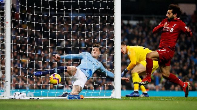 Liverpool Berjarak 11 Milimeter Batal Kalah dari Man City