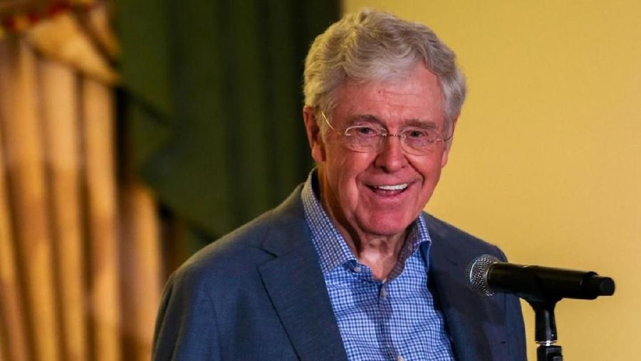 Businessman Charles Koch is seen in this undated handout photo. REUTERS/Koch Brothers