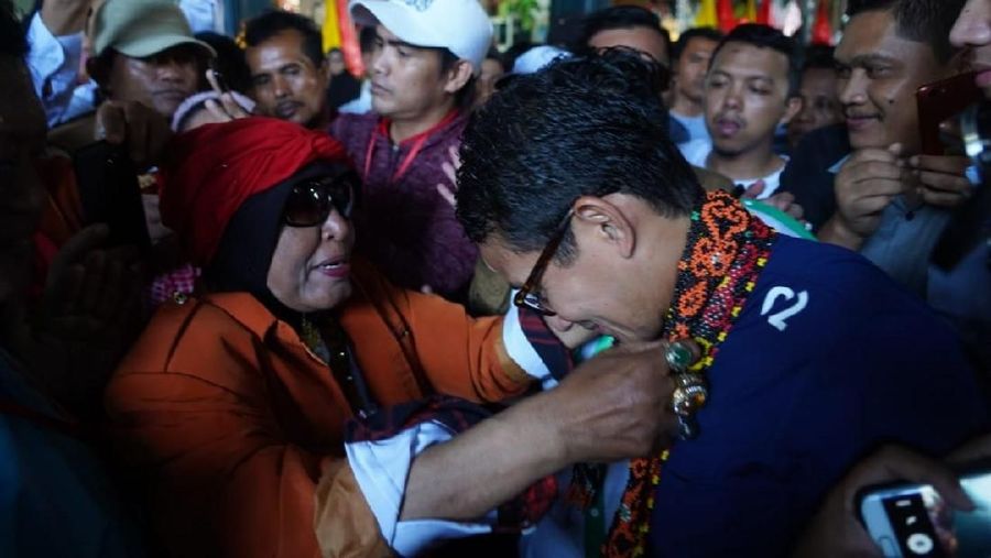 Keluhan harga yang tidak stabil didengar Sandiaga saat berkunjung ke Pasar Segiri, Kota Samarinda, Kalimantan Timur, hari ini.