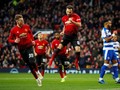 Man United Unggul 2-0 atas Reading di Babak Pertama