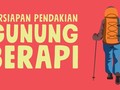 INFOG: Persiapan Pendakian Gunung Berapi