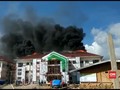VIDEO: Gedung Kampus IAIN Palopo Sulsel Terbakar