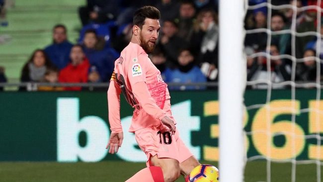 Barcelona Menang Atas Getafe di Liga Spanyol