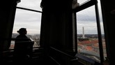 Ketua DPR terpilih AS, Nancy Pelosi juga menolak mengabulkan pengajuan anggaran tembok perbatasan Trump. (REUTERS/Kevin Lamarque)