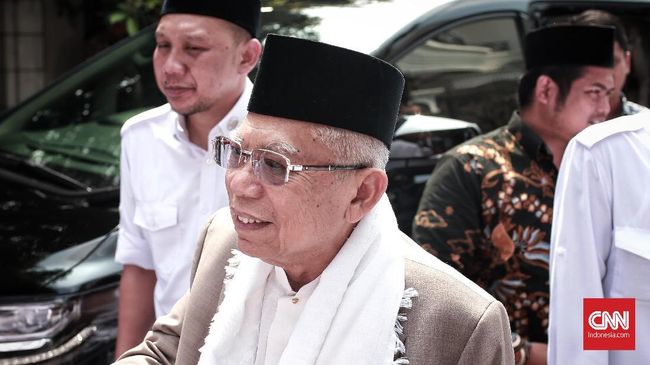 Ma'ruf Amin Kunjungi Banten dan Jatim Hari Ini