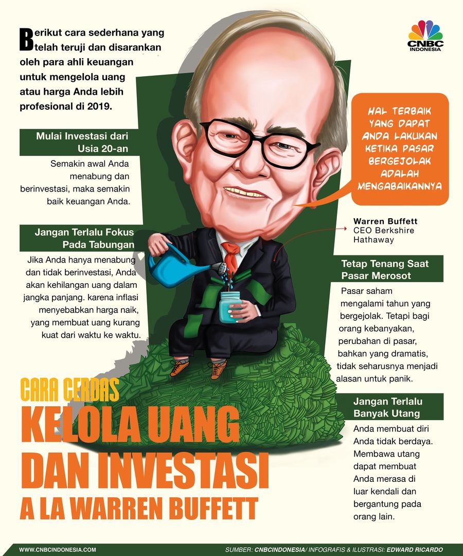 Ini beberapa tips sederhana dari para pakar dan Warren Buffett untuk kelola keuangan 