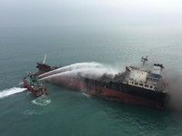 Ledakan Kapal Tanker di Hong Kong Memakan Korban Jiwa