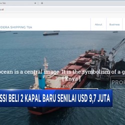 Pelita Samudera Beli Kapal USD 9,7 Juta