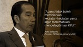 Joko Widodo, Presiden RI/Capres nomor urut 01.