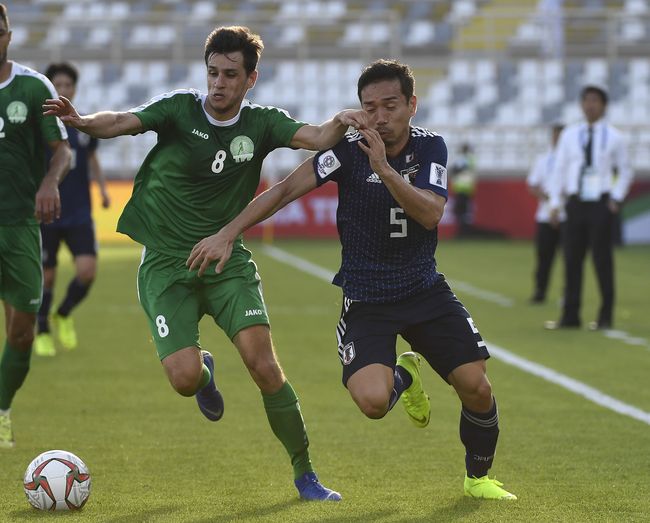 Jepang Kalahkan Turkmenistan 3-2 di Grup F Piala Asia 2019