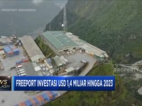 Freeport Investasi USD 1,4 Miliar di Tambang Grasberg