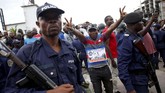Felix Tshisekedi adalah anak dari Etienne Tshisekedi, yang merupakan tangan kanan pemimpin Kongo sebelumnya, Mobutu Sese Seko. (REUTERS/Baz Ratner)