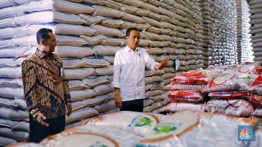Berapakah cadangan beras di Bulog saat ini?