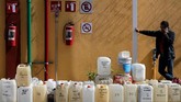 Pemerintah Meksiko menjanjikan kelangkaan BBM tidak berlangsung lama. (REUTERS/Alan Ortega)