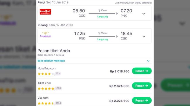 Rincian Aturan Baru Kemenhub soal Tarif Tiket Pesawat