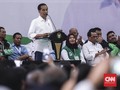 Saran Jokowi Pilih Pemimpin di Depan Ribuan Pengemudi Online