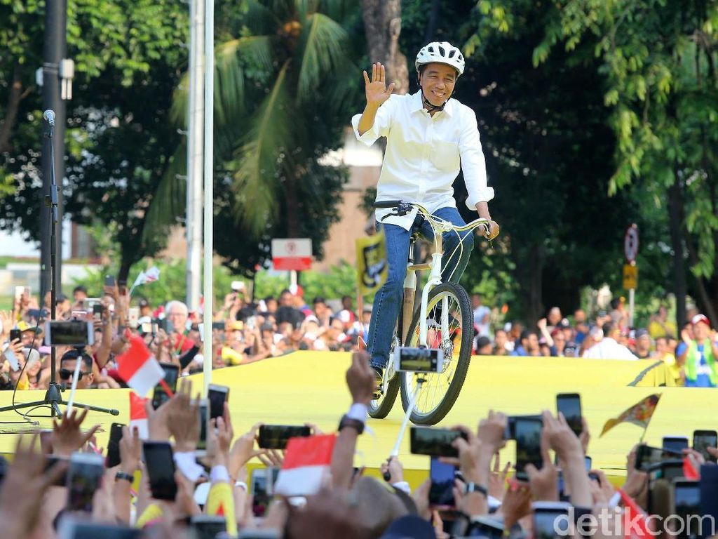 Mengenal Sepeda Bambu yang Dipakai Jokowi