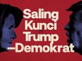 INFOGRAFIS: Saling Kunci Trump-Demokrat