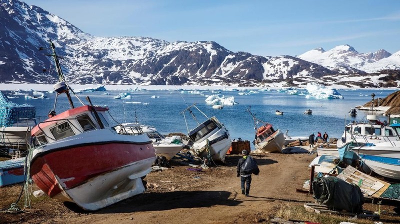 AS tertarik membeli Greenland karena letaknya yang strategis. selain itu, wilayah ini kaya akan sumber daya alam mineral.