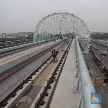Mengintip Penampakan Terkini LRT Jabodebek yang Dikritik JK