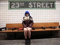 Ramai-ramai Warga New York Rayakan Hari Tanpa Celana