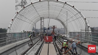 Stasiun LRT Dukuh Atas Mulai Dibangun Pekan Depan