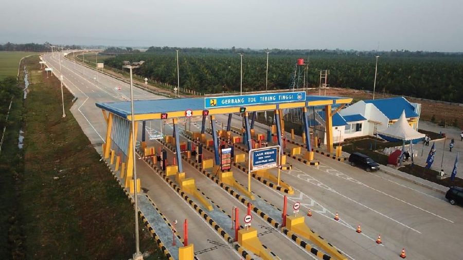 Gerbang Tol Tebing Tinggi (dok PT Jasamarga Kualanamu Tol)