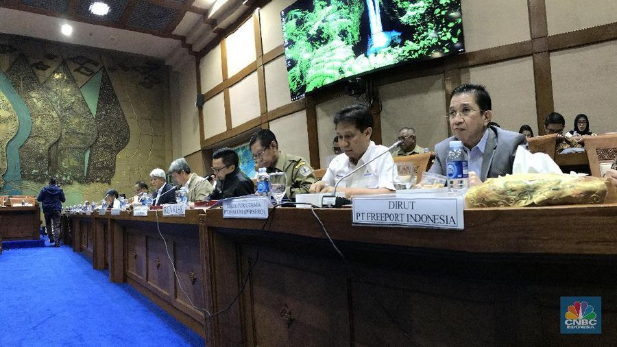 Di hadapan DPR, Inalum beberkan 3 program kerja pasca sukses divestasi Freeport akhir tahun lalu 