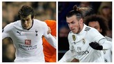 Gareth Bale punya perbedaan besar dalam 10 tahun terakhir. Bukan hanya sekadar dari posisi bek menjadi striker, gaya rambut pendek Bale kini berubah jauh. (AFP PHOTO / GLYN KIRK / JOSE JORDAN)