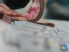 Pukul 13.00 WIB: Rupiah Akhirnya Menguat ke 14.415/US$