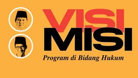 Debat Capres Perdana: Visi-Misi Prabowo-Sandi soal Hukum