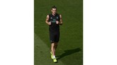 Gareth Bale ketika menjalani latihan bersama Real Madrid di Valdebebas Sport City, Madrid, 8 September 2018. (PIERRE-PHILIPPE MARCOU / AFP)