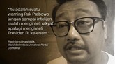 Rachland Nashidik, Wakil Sekretaris Jenderal Partai Demokrat.