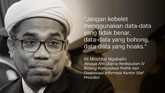 Ali Mochtar Ngabalin, Tenaga Ahli Utama Kedeputian IV Bidang Komunikasi Politik dan Diseminasi Informasi Kantor Staf Presiden.
