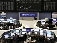 Risiko Zona Euro Meningkat, Bursa Eropa Ditutup Melemah