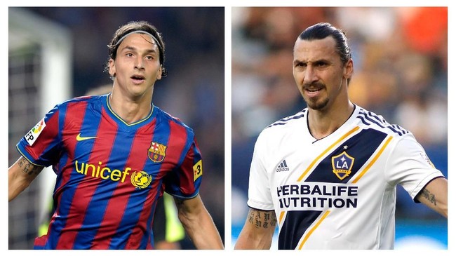 FOTO: #10YearChallenge Bintang Sepak Bola Dunia