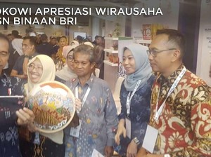 Jokowi Kagumi Wirausaha ASN Binaan Bank BRI