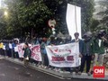 Mahasiswa Gelar Demo di Lokasi Debat Perdana Capres 2019