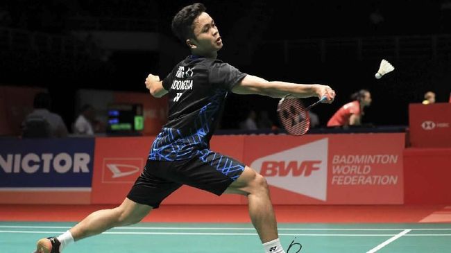 Anthony Ginting ke Perempat Final Indonesia Masters 2019